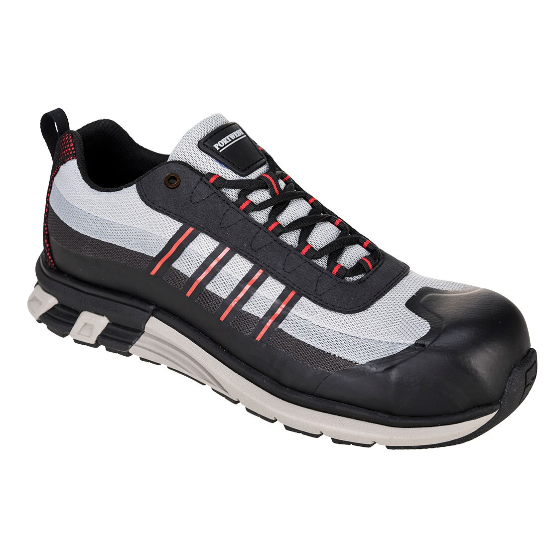 Pantofi 1 OlymFlex London S1P, Gri-Negru, 38