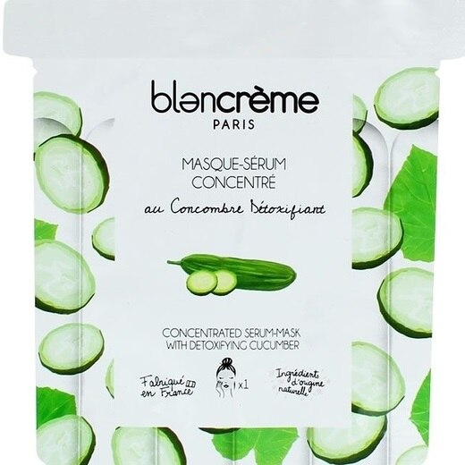 Masca servetel Blancreme, castravete