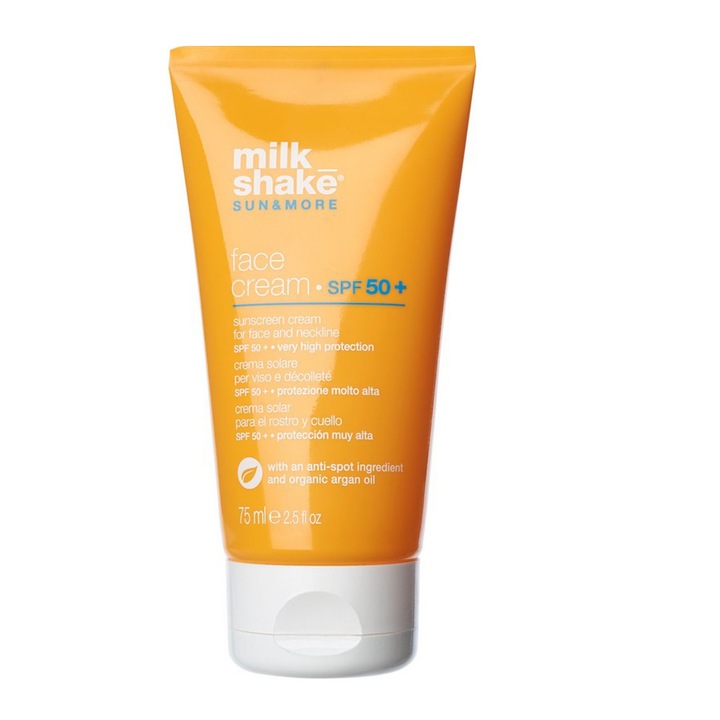 Crema cu protectie solara pentru ten Milk Shake Sun & More SPF 50+, 75 ml
