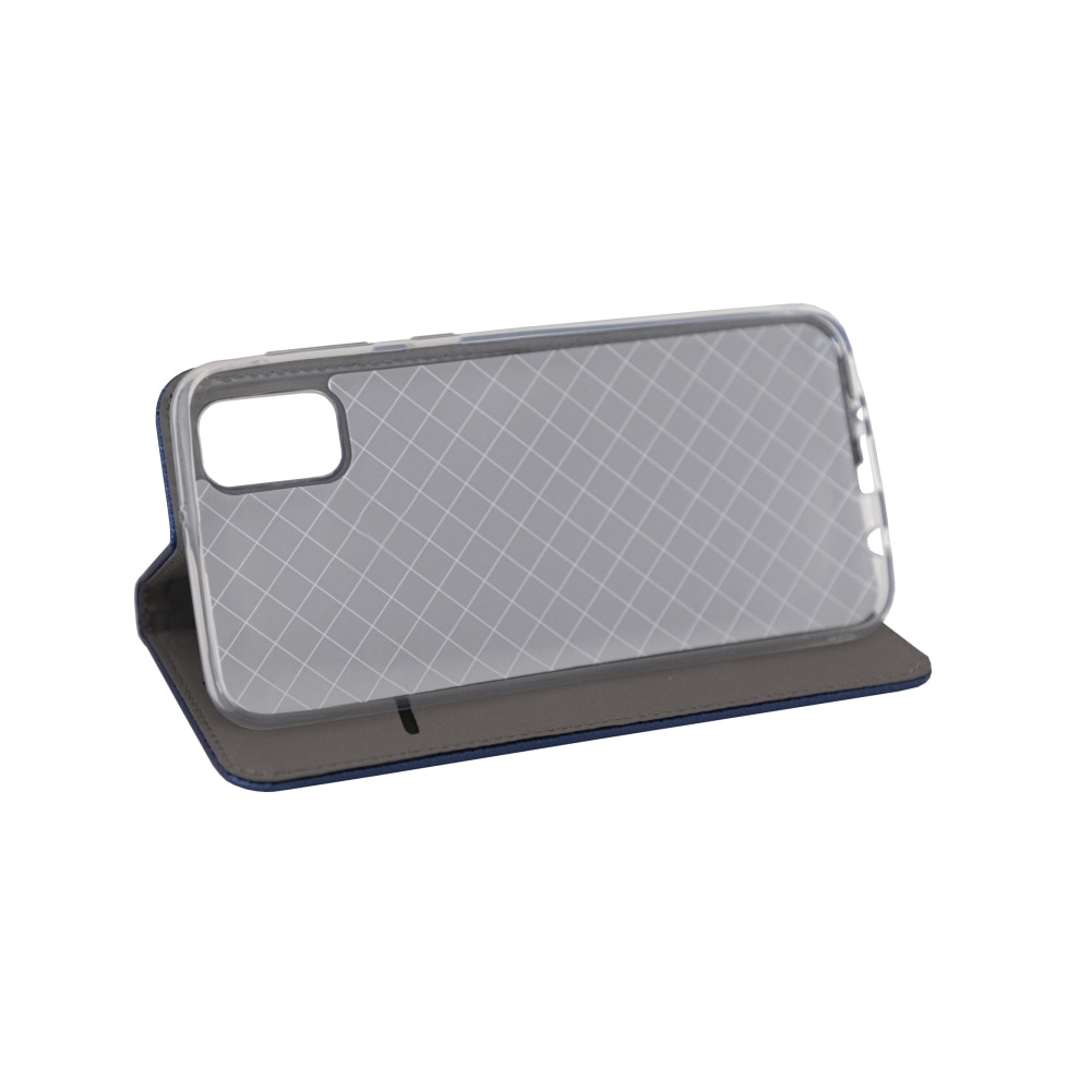 Husa Carte Smart cu Inchidere Magnetica pentru Xiaomi Redmi 9T / Poco M3, Navy