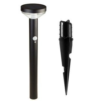 Lampa solara LED cu senzor, MCE465 B IP44, negru Lampa solara LED cu senzor, MCE465 B IP44, negru