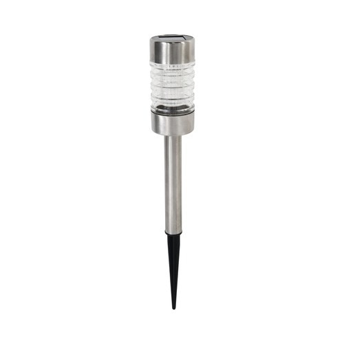 Lampa solara LED, sticla inox, H 41.5cm