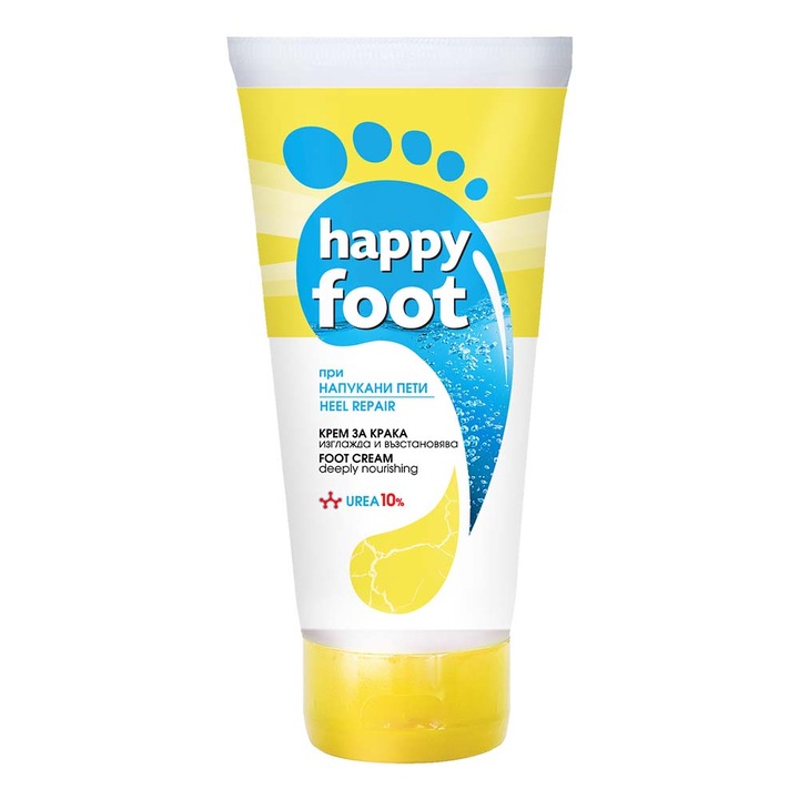 Crema de picioare Agiva Happy Foot, Extract de castan si menta, 150 ml