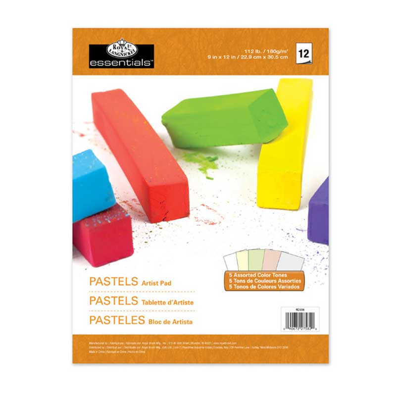 Bloc pentru pastel Royal & Langnickel 180g, 12 coli, 22.9 x 30.5 cm