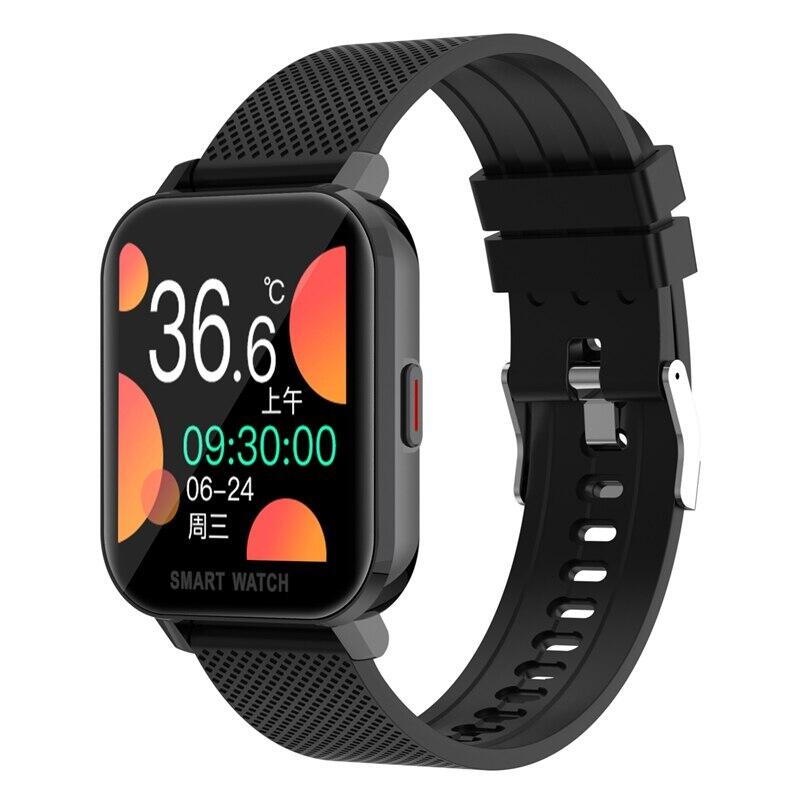 Ceas inteligent, Smartwatch cu 6 curele, BPM, SPO2, MMHG, Temperatura corporala, Moduri sport, Monitorizare calorii S322