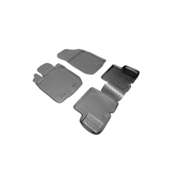 Set covorase auto cauciuc fit DACIA LOGAN I (2004-2012), 4 bucati Set covorase auto cauciuc fit DACIA LOGAN I (2004-2012), 4 bucati