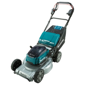 Masina de tuns gazon cu autopropulsie 18Vx2, cuva aluminiu, suprafata tundere 2300 mp Masina de tuns gazon cu autopropulsie 18Vx2, cuva aluminiu, suprafata tundere 2300 mp