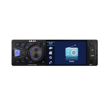 Radio MP3 Player auto Akai CA015A-4108S, display 4 inch,bluetooth, 4x25W, bluetooth, USB, SD, telecomanda Radio MP3 Player auto Akai CA015A-4108S, display 4 inch,bluetooth, 4x25W, bluetooth, USB, SD, telecomanda