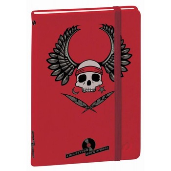 Caiet motiv Rock N Roll format A5 10x15cm Caiet motiv Rock N Roll format A5 10x15cm
