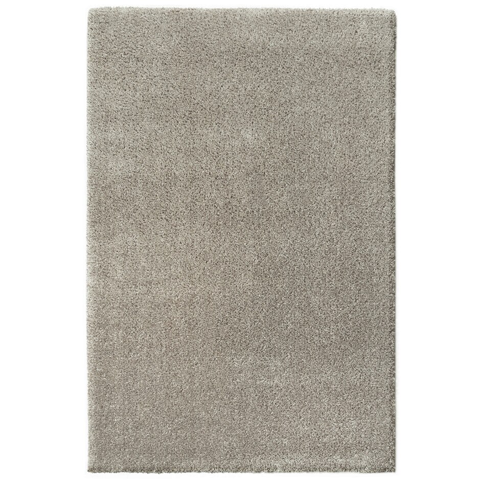 Covor sintetic Panda 1039-1-67300, 60x110 cm, gri, model fir lung