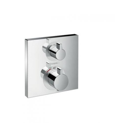 Baterie de dus incastrata cu termostat, Hansgrohe Ecostat Square