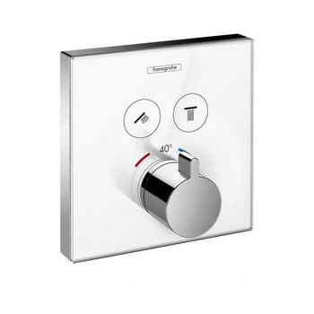 Termostat ascuns, Hansgrohe HG ShowerSelect, alb / crom Termostat ascuns, Hansgrohe HG ShowerSelect, alb / crom