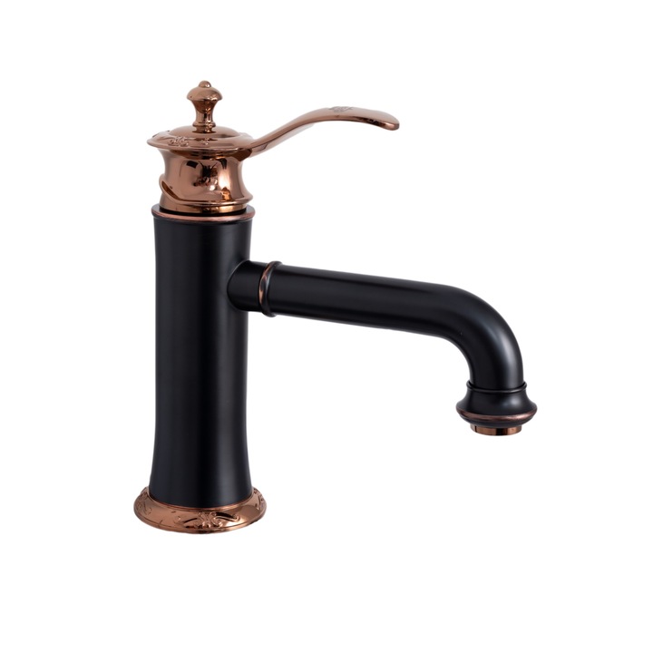 Baterie lavoar, inaltime medie, Alama/Negru