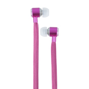Casti audio Forever, Tip siret, in-ear, stereo, jack 3.5mm, microfon, Roz Casti audio Forever, Tip siret, in-ear, stereo, jack 3.5mm, microfon, Roz