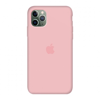 Husa Compatibila Apple, iPhone 12/12 Pro, silicon, microfibra ,Light Pink Husa Compatibila Apple, iPhone 12/12 Pro, silicon, microfibra ,Light Pink