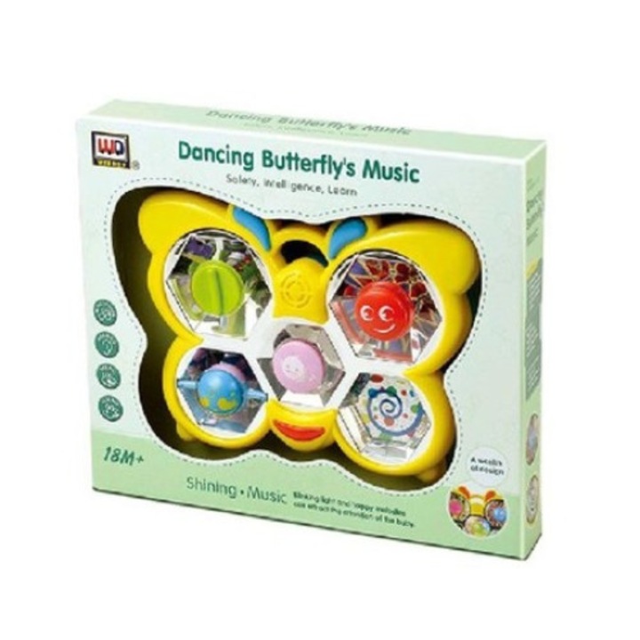 Jucarie muzicala fluture WD3619