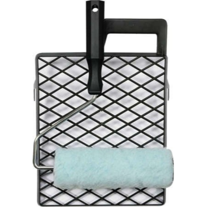 Валяк бояджийски с решетка за изцеждане Vorel, 180 мм