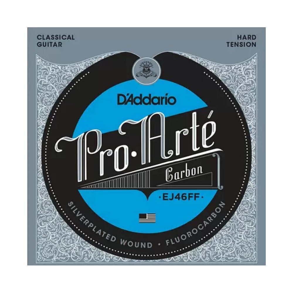 Corzi chitara clasica D'Addario pro arte Dyna/Carbon Hard tension