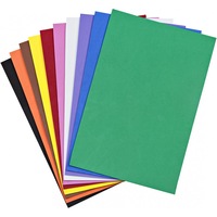 Hartie gumata EVA 20x30 cm, 10 coli, 10 culori, NOVA COLOR, NC-269