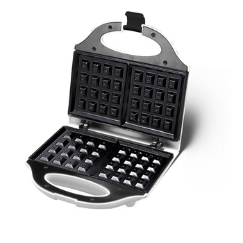 Aparat pentru vafe Kalorik Create! , 750W, placi antiaderente, indicatoare Led, termostat automat, alb Aparat pentru vafe Kalorik Create! , 750W, placi antiaderente, indicatoare Led, termostat automat, alb