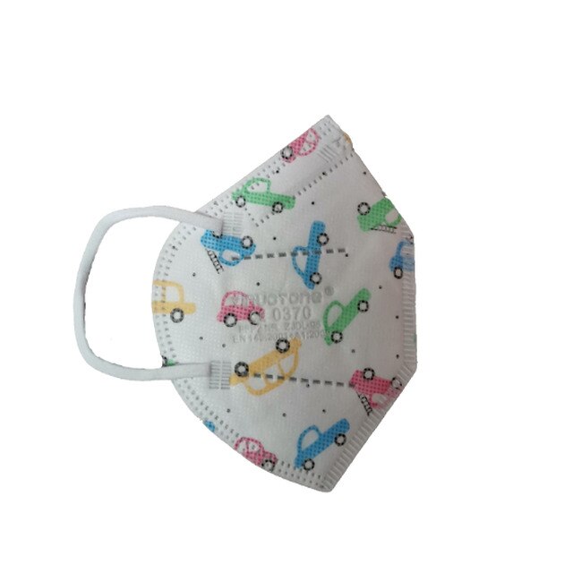 Set 10 masti FFP2 model KN95, 5 straturi, BFE> 95%,ambalare individuala, certificare CE 0370 pentru BAIETEI