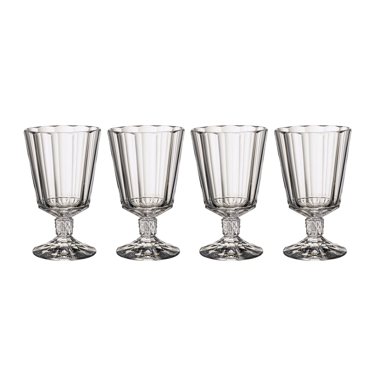 Set 4 pahare de vin, Villeroy & Boch, Opera, 265 ml, sticla cristal