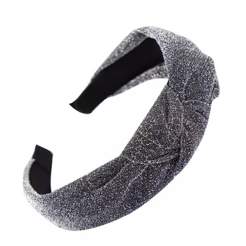 Bentita Textil sclipici gri WAPB039 Bentita Textil sclipici gri WAPB039