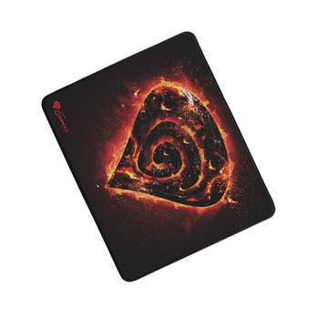 Mouse pad din material textil Genesis, 300 x 250 mm, Negru/Rosu Mouse pad din material textil Genesis, 300 x 250 mm, Negru/Rosu