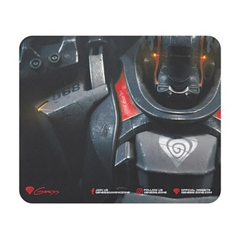 Mouse pad pentru gaming, Genesis, 250X210mm, Textile, Negru Mouse pad pentru gaming, Genesis, 250X210mm, Textile, Negru