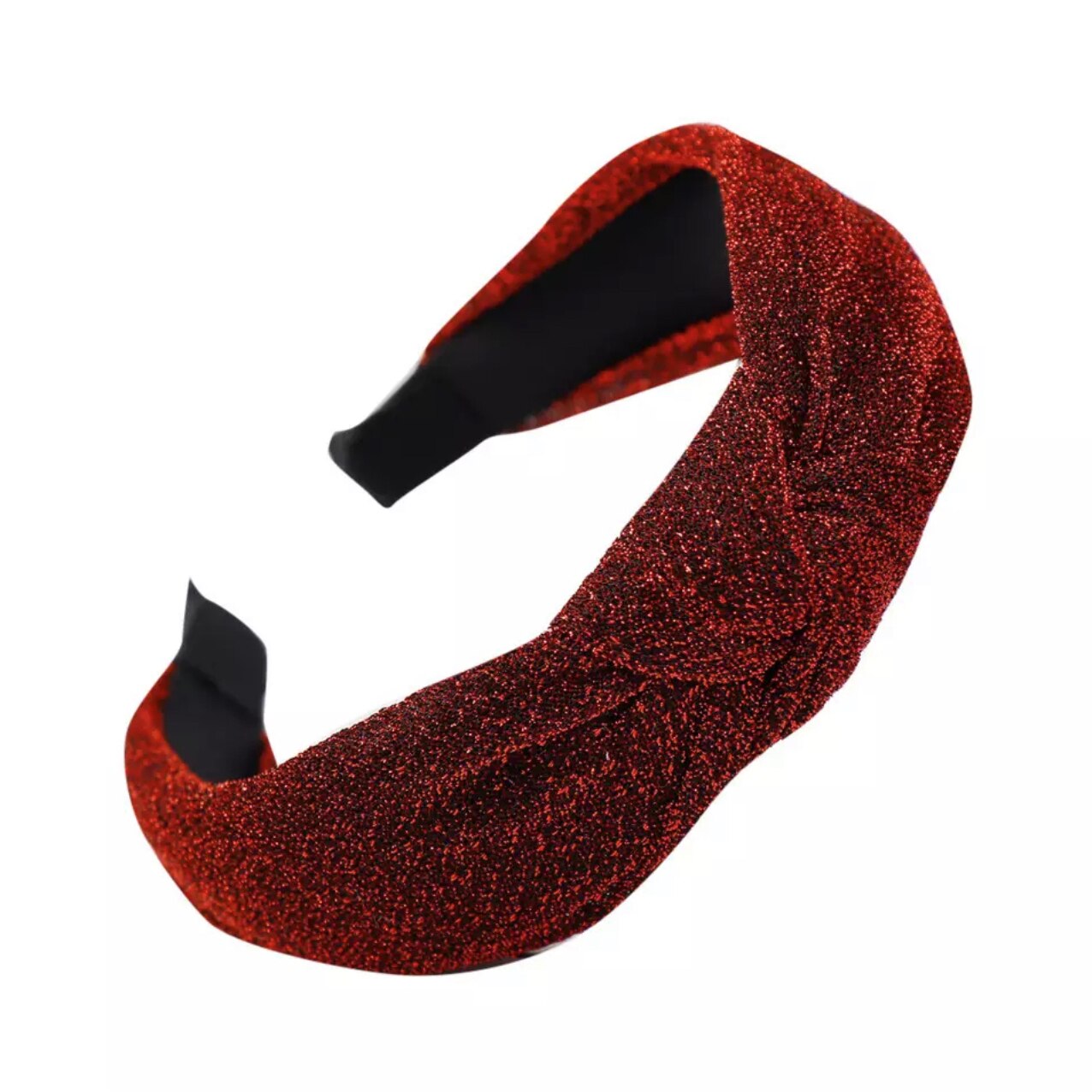 Bentita Textil sclipici rosu WAPB039