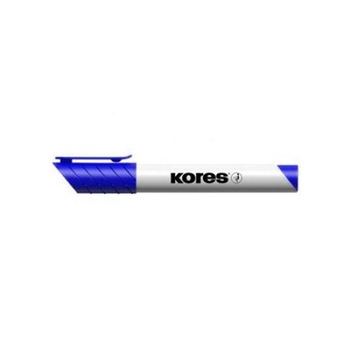Marker Flipchart Kores 3 mm, Albastru Marker Flipchart Kores 3 mm, Albastru