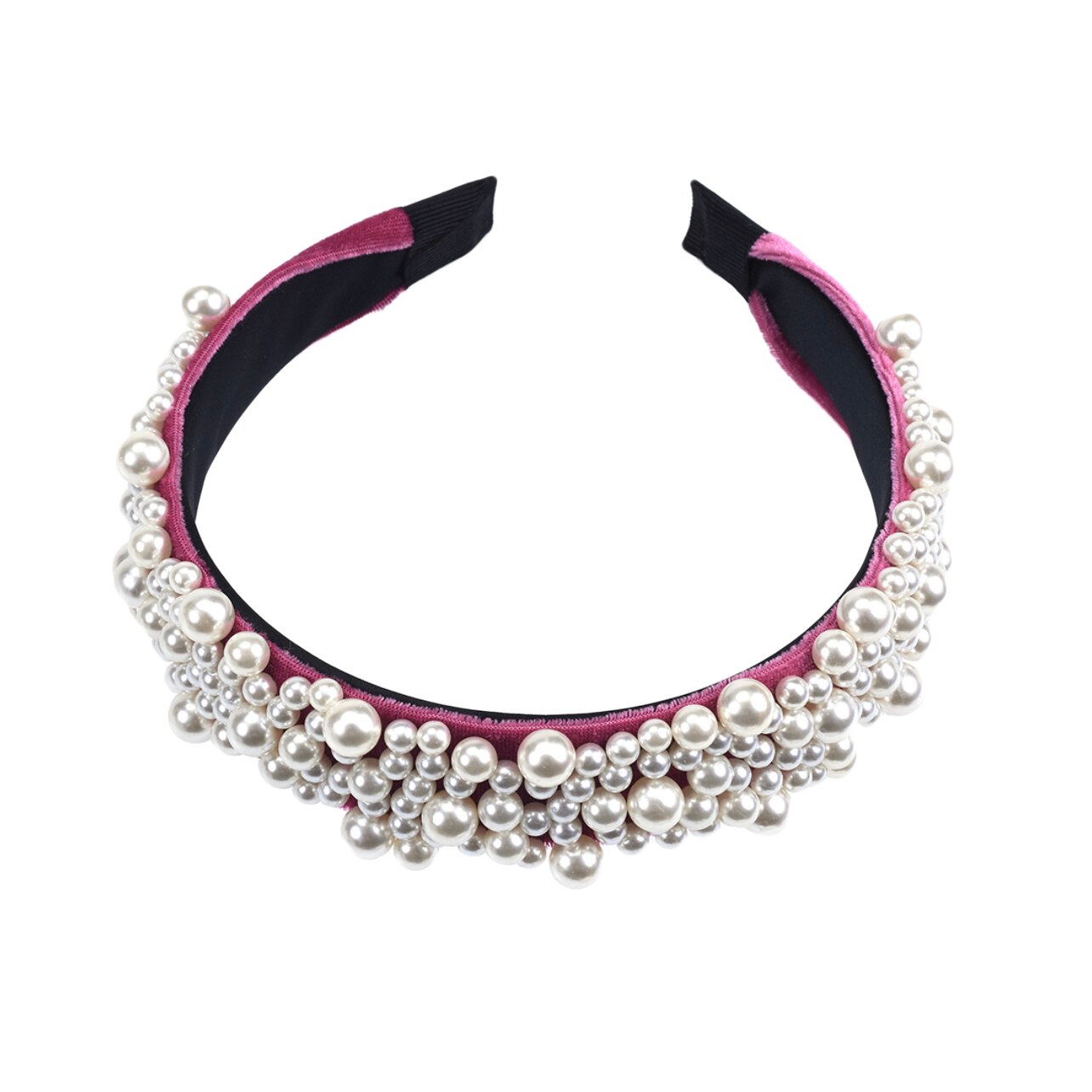 Bentita Roz cu Perle WAPB034