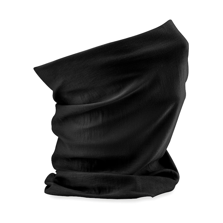 Masca / Bandana multifunctionala, Original, unisex, negru, 53/62 cm