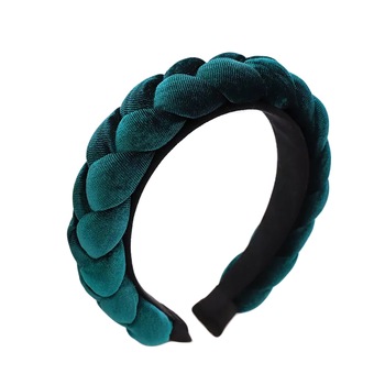 Bentita Verde inchis din Catifea impretite WAPB024 Bentita Verde inchis din Catifea impretite WAPB024