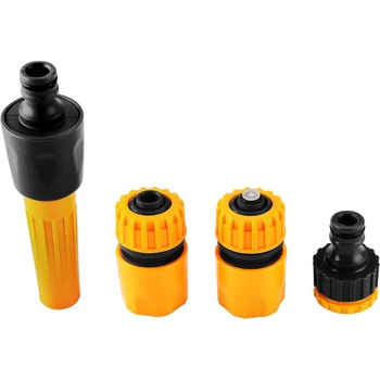 Set (4buc) accesorii furtun pentru robinet, 1/2 Set (4buc) accesorii furtun pentru robinet, 1/2