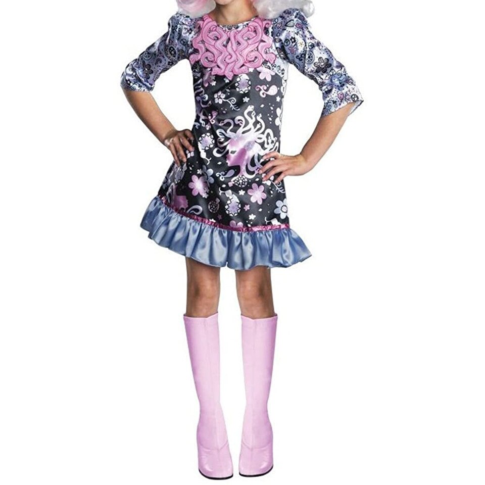 Rochita fete Viperine Gorgan Rubies, multicolor, L (8-10 ani)