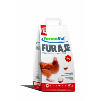 Furaj Complet pentru Gaini Ouatoare - produs brizurat 5kg Furaj Complet pentru Gaini Ouatoare - produs brizurat 5kg