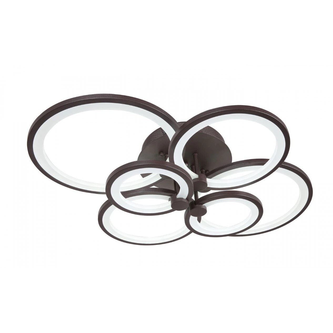 Plafoniera Led 8067-4+2 BK cu telecomanda 148 W