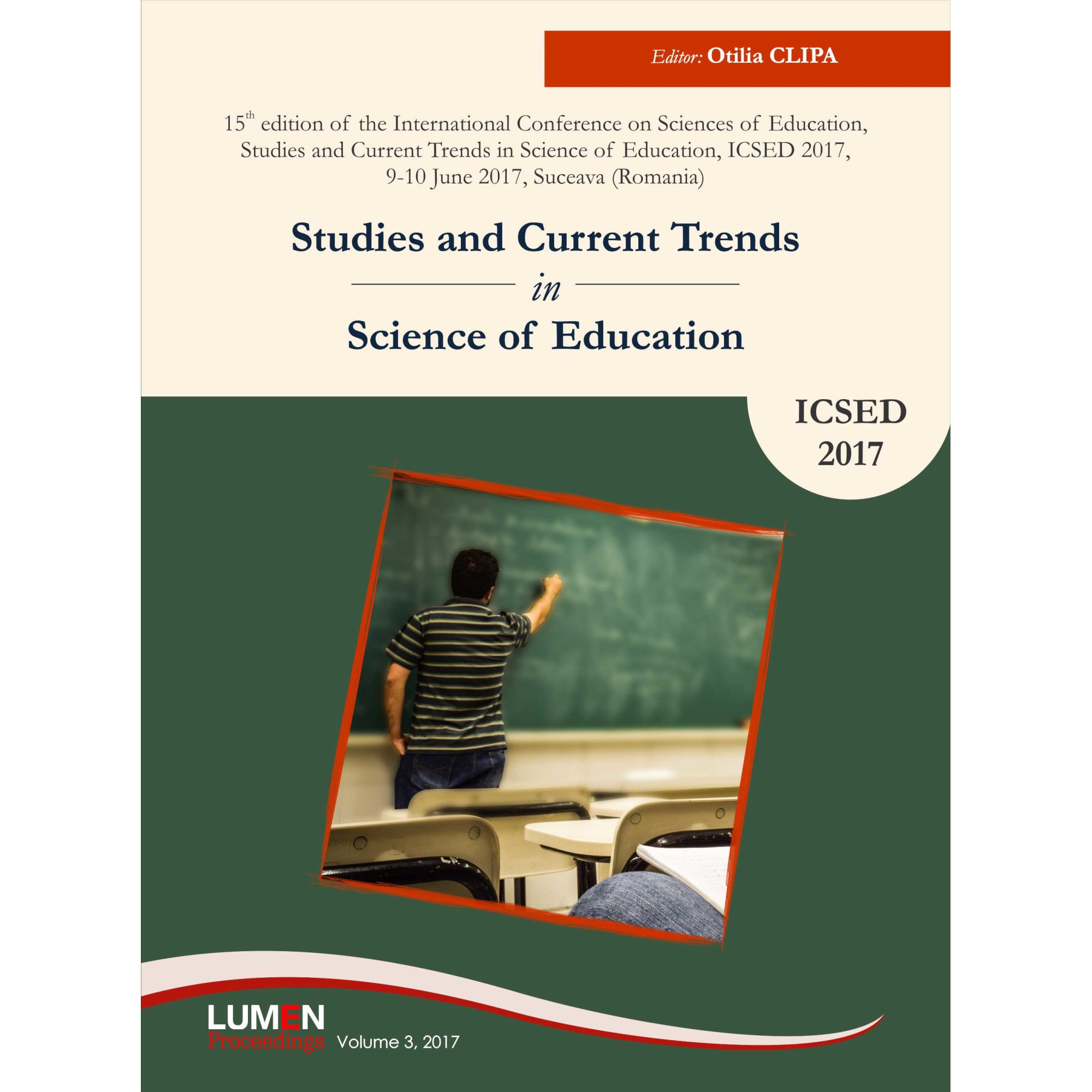Studies and current trends in science of education, editor Otilia Clipa, 461 pagini