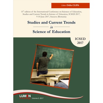 Studies and current trends in science of education, editor Otilia Clipa, 461 pagini Studies and current trends in science of education, editor Otilia Clipa, 461 pagini