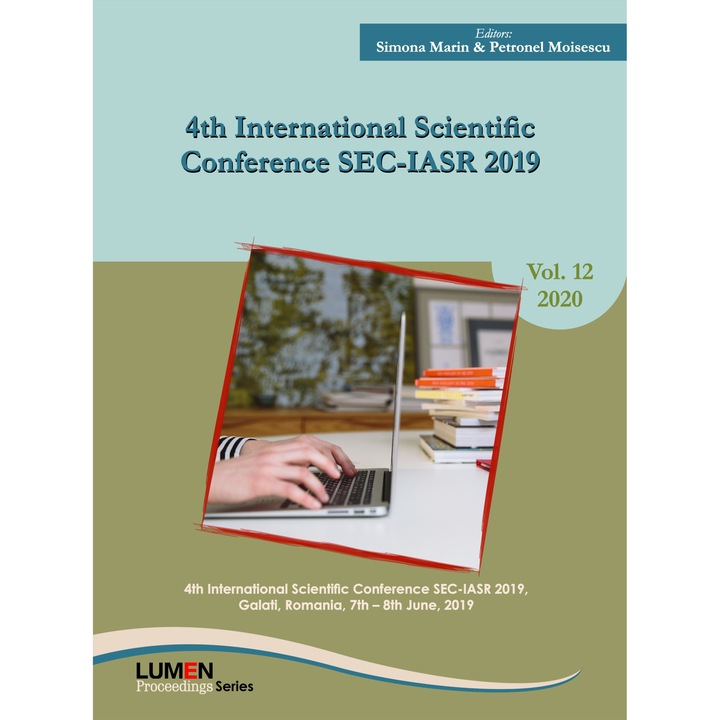 Fourth international scientific conference sports, education, culture, interdisciplinary approaches in scientific research, editori Simona Marin, Petronel Moisescu, 334 pagini