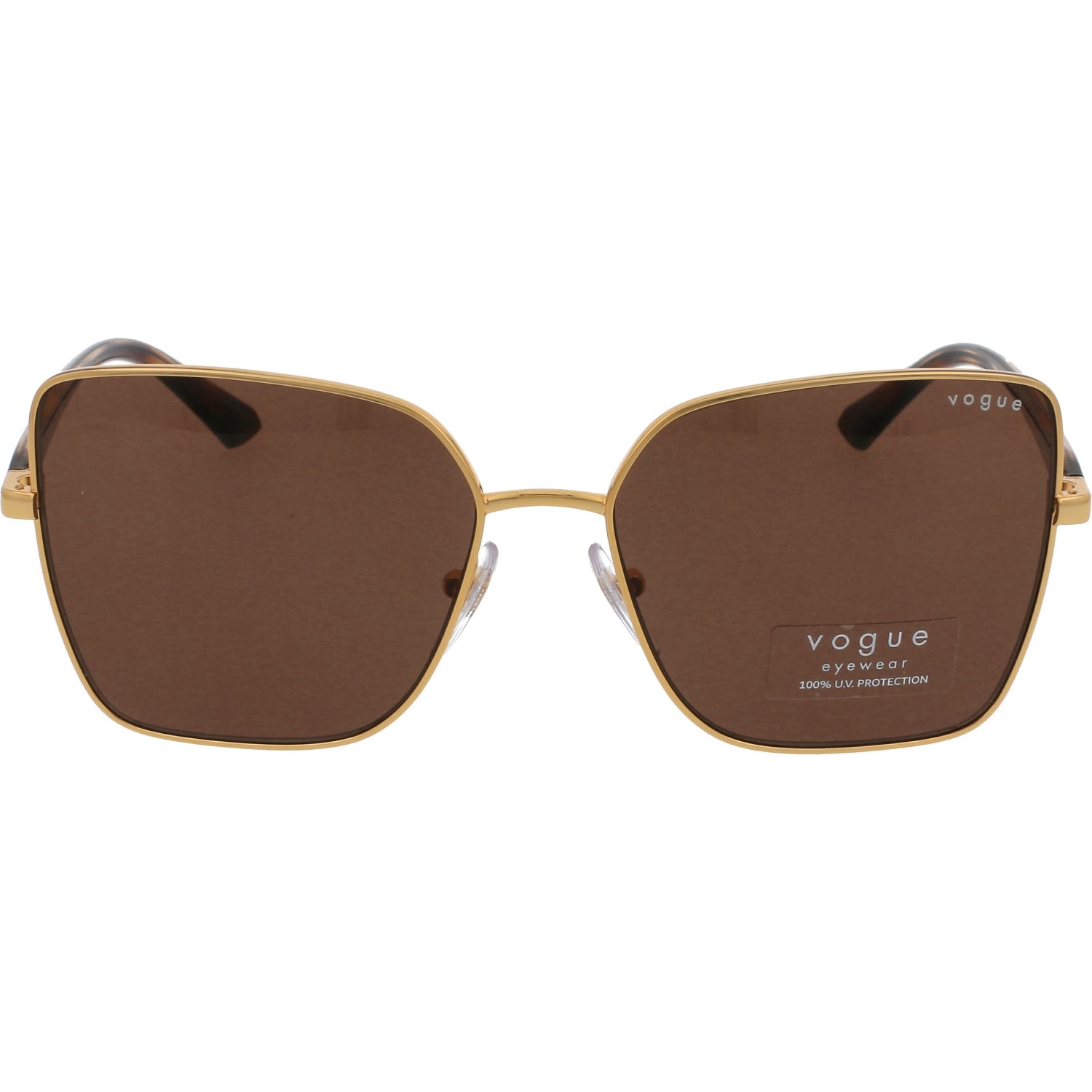 Ochelari de soare de dama Vogue VO4199S 28073, Auriu, 58 mm