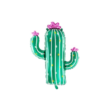 Balon Folie Cactus, Multicolor, 60x82 cm Balon Folie Cactus, Multicolor, 60x82 cm