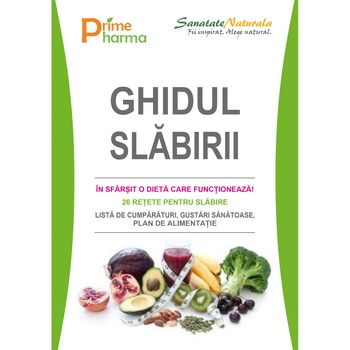 E-Book, Ghid pentru slabire, retete, Prime Pharma, 53 pagini E-Book, Ghid pentru slabire, retete, Prime Pharma, 53 pagini