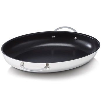 Tigaie peste Beka, inox, antiaderenta, inductie, 37.5 x 25 cm Tigaie peste Beka, inox, antiaderenta, inductie, 37.5 x 25 cm