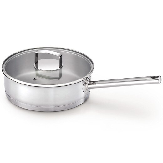 Cratita cu capac Kitchen Fun Mambo, inductie, inox, 24 cm, 2.5 L