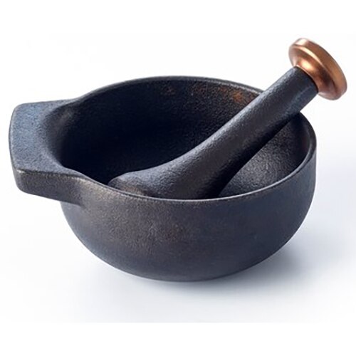 Mojar cu pistil Beka Nori, fonta, 11 cm, negru