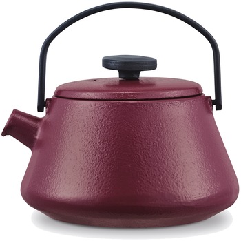 Ceainic Brabantia T-Time, fonta, inductie, 0.7 L, rosu Ceainic Brabantia T-Time, fonta, inductie, 0.7 L, rosu