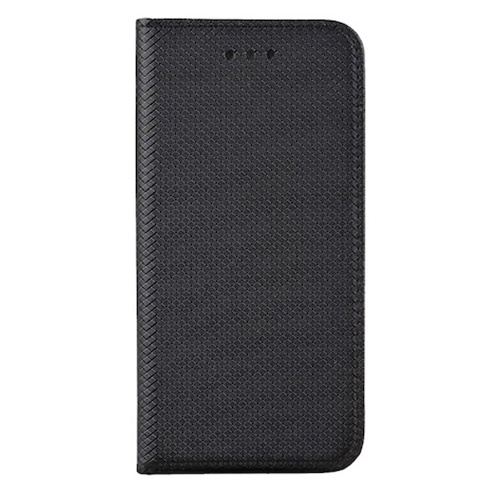 Husa Flip tip carte pentru Samsung A34 5G din Piele Optim Protect cu Inchidere Magnetica, Smart Soft Close, Negru