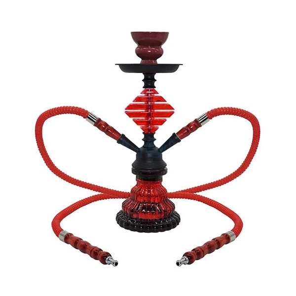 Narghilea Dream Rosie 32 cm cu doua furtunuri